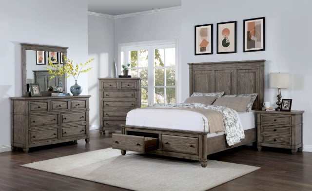 Durango Warm Gray Queen Bed