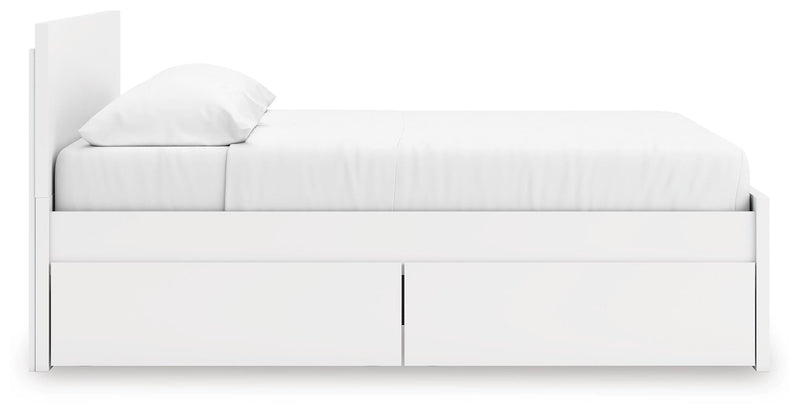 Onita Panel Platform Bed with Storage