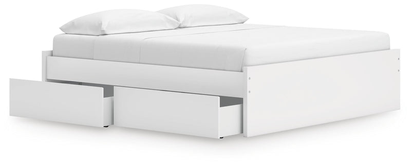 Onita Platform Bed with 1 Side Storage