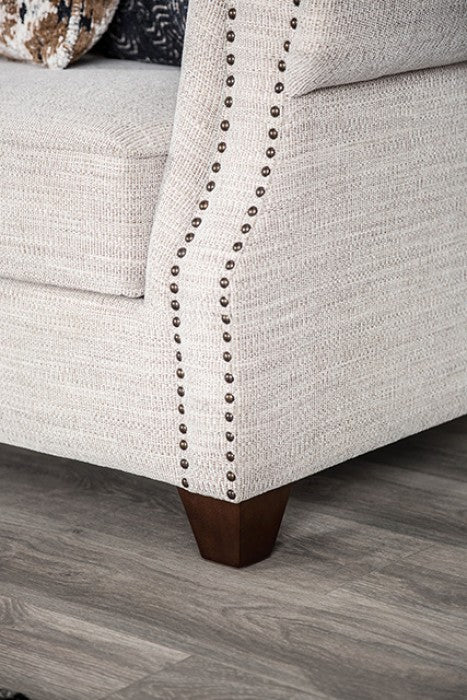 Earley Beige Loveseat