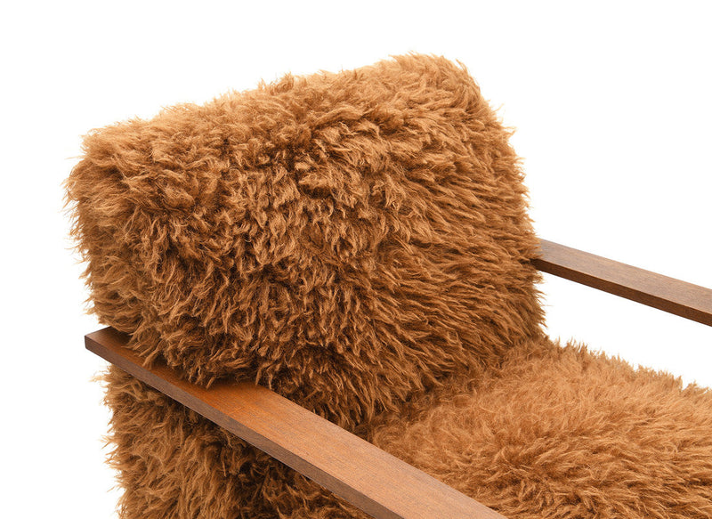 Elardo Camel Brown Accent Chair