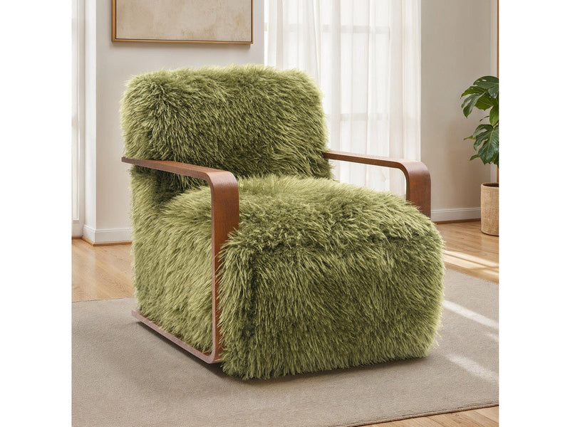 Elardo Green Accent Chair
