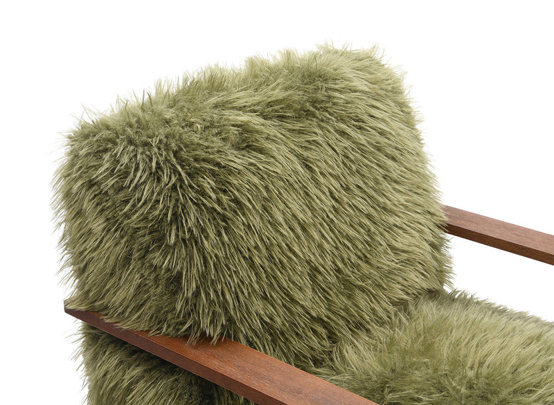 Elardo Green Accent Chair