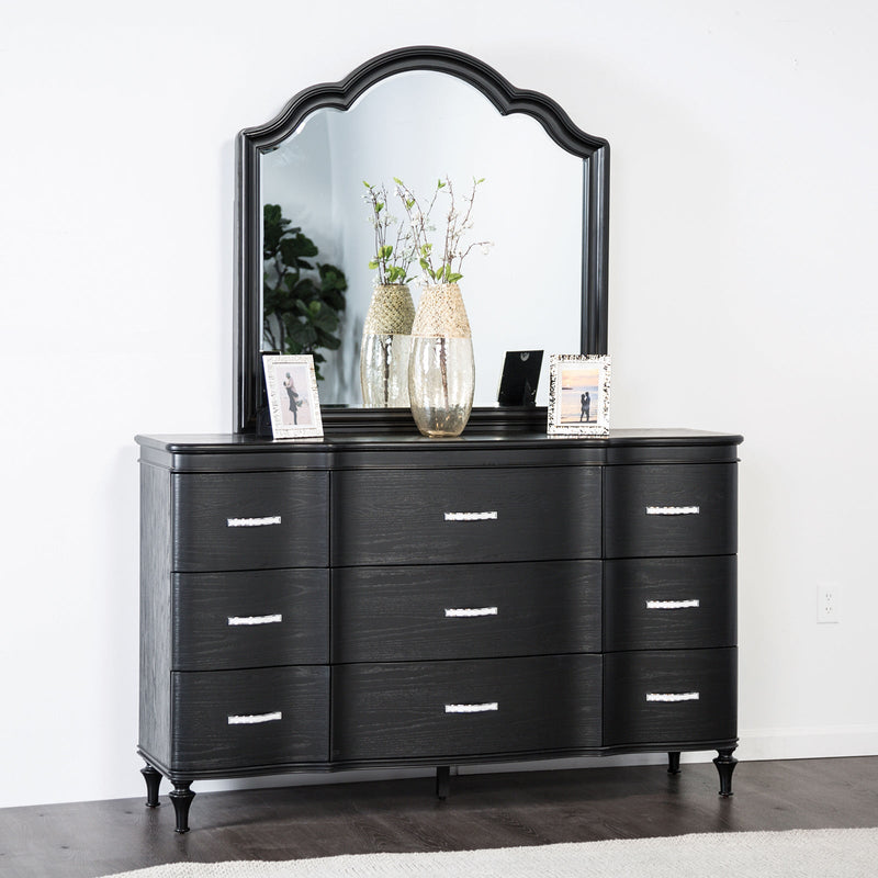 Eleanora Black Queen 4 Piece Bedroom Set