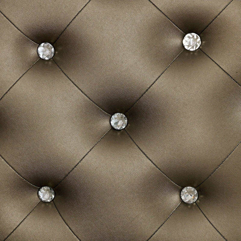 Eliora Silver & Mirrored Cal. King Bed