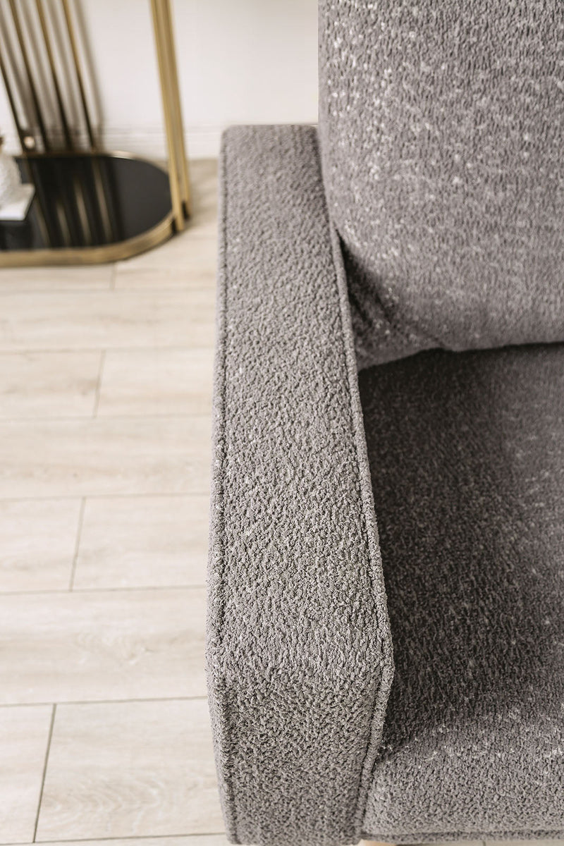 Elverum Charcoal Gray Sofa & Loveseat