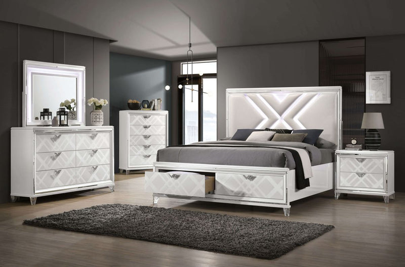 Emmeline White Chest