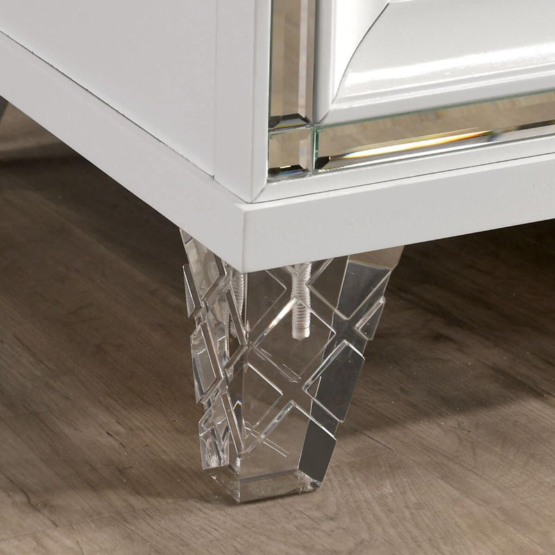 Emmeline  White  Nightstand