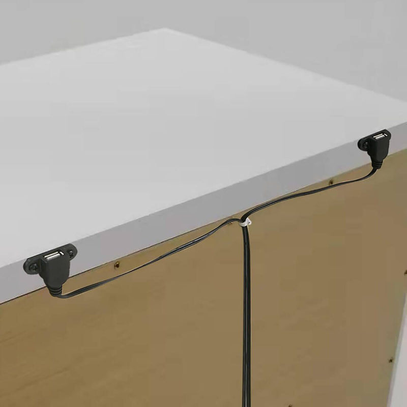 Emmeline  White  Nightstand