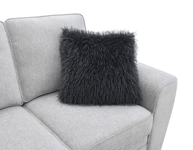 Enea Light Gray Loveseat