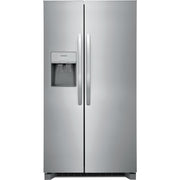 Frigidaire: 25.6 Cu Ft 36" SD SxS Refrigerator - Stainless (FRSS2623AS)
