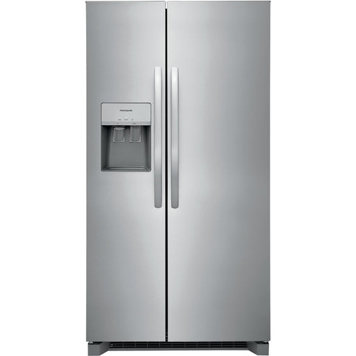 Frigidaire: 25.6 Cu Ft 36" SD SxS Refrigerator - Stainless (FRSS2623AS)