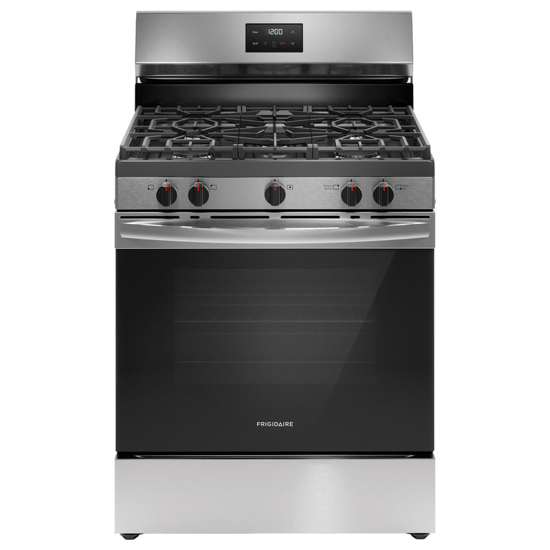 Frigidaire 30" Gas Range, Stainless Steel (FCRG3052BS)