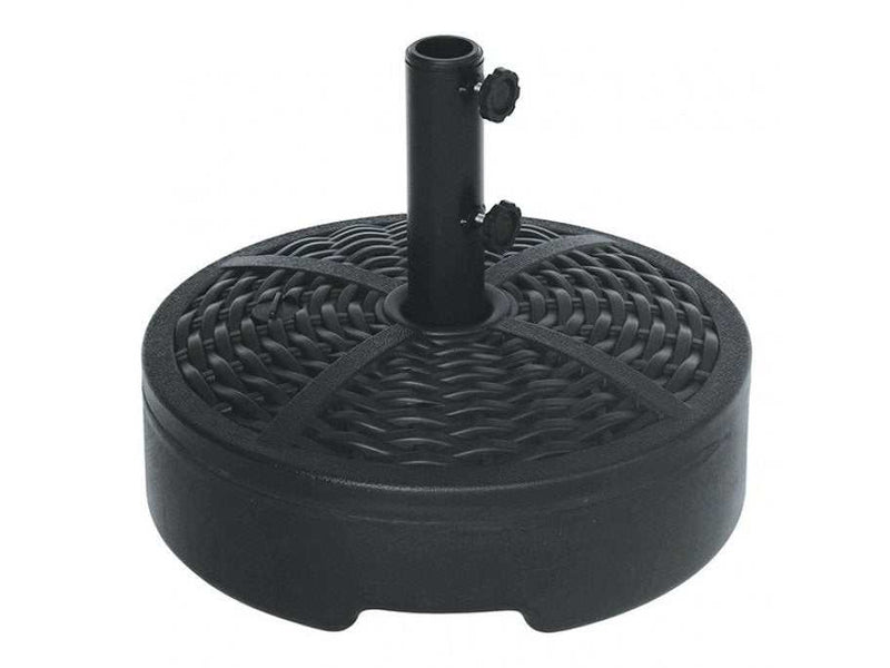 Fab Black Round Umbrella Base