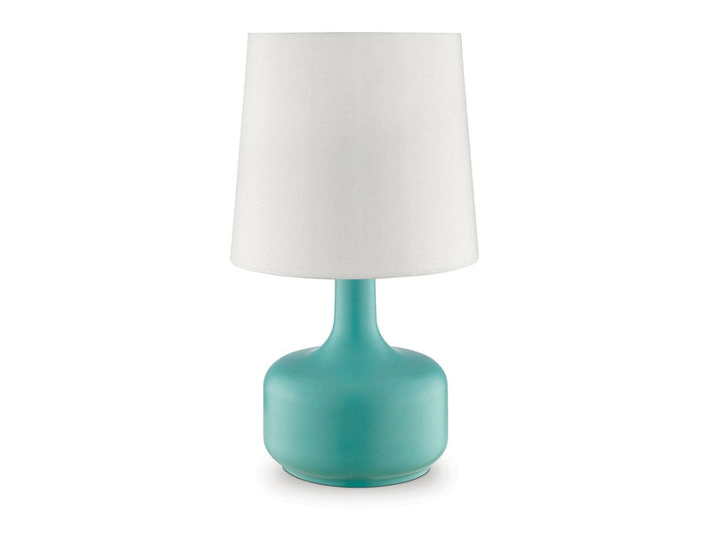 Farah Teal Table Lamp