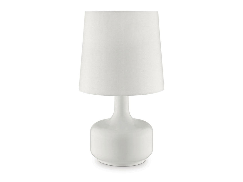 Farah White Table Lamp