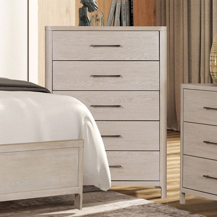 Fareham Oak Queen 5 Piece Bedroom Set w/Chest
