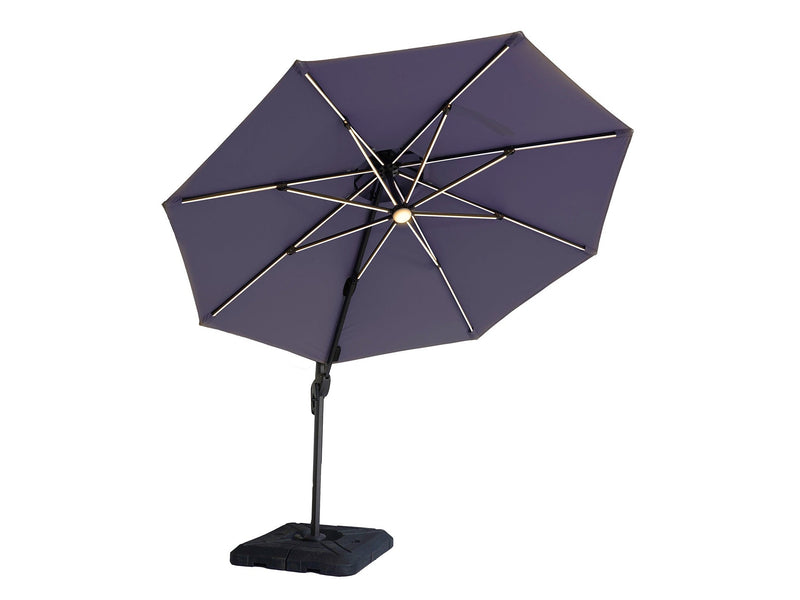 Fera Blue Round Umbrella