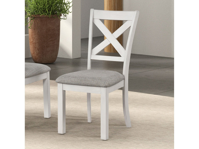 Ferrone Rustic White Oak Side Chair (Set of 2)