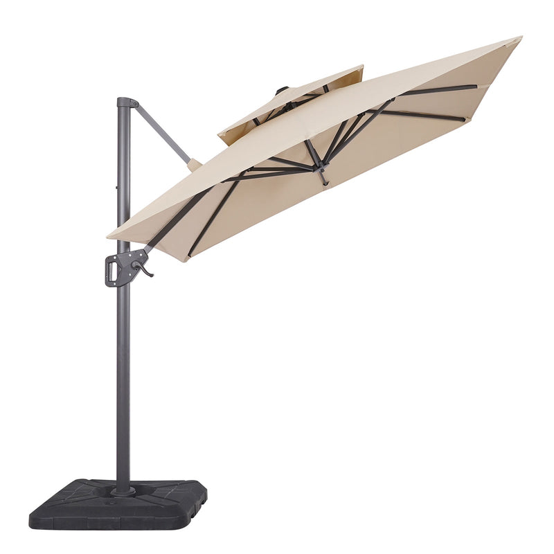 Fida Beige Square Umbrella (Base)