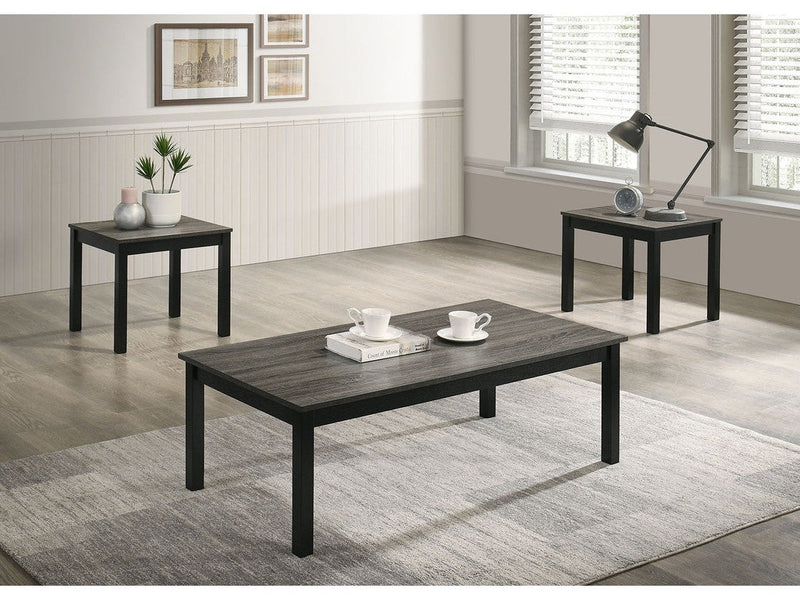Findlay Gray 3 Pc. Table Set