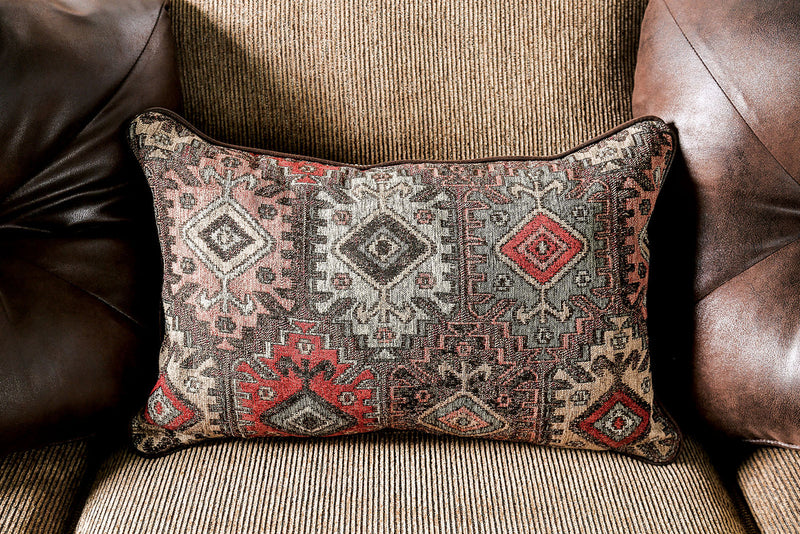 Fletcher Brown/Tan Loveseat