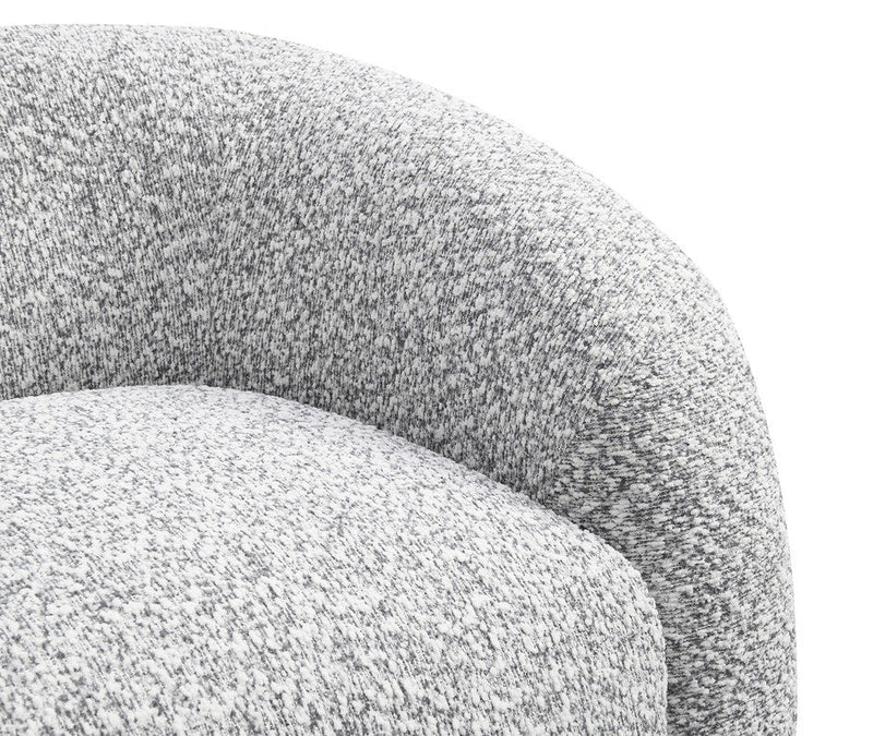 Freja Gray Swivel Chair