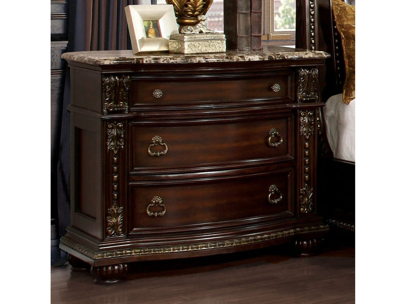 Fromberg Brown Cherry Nightstand