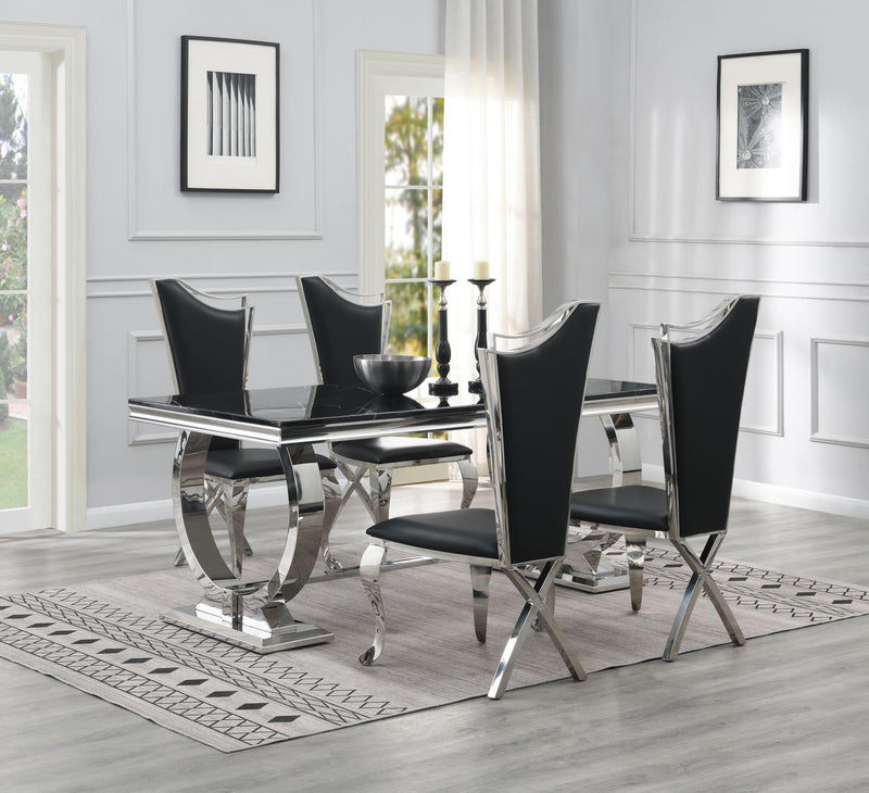 G-082-GLAMOUR SET BLACK