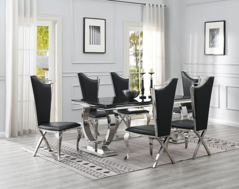 G-082-GLAMOUR SET BLACK