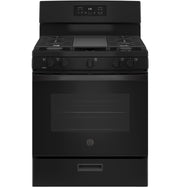 GE¨ 30" Free-Standing Gas Range -Matte Black (JGBS66DEKBB)