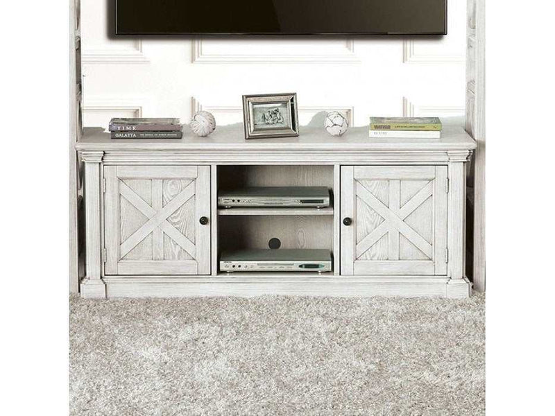 Georgia Antique White 60" TV Console
