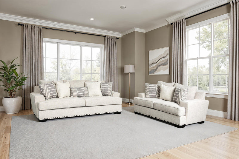 Gervais Taupe Loveseat
