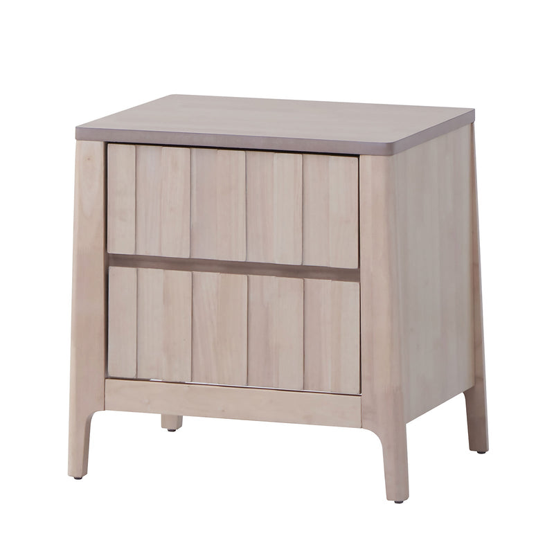 Gervais Whitewash 3 Piece Bedroom Set