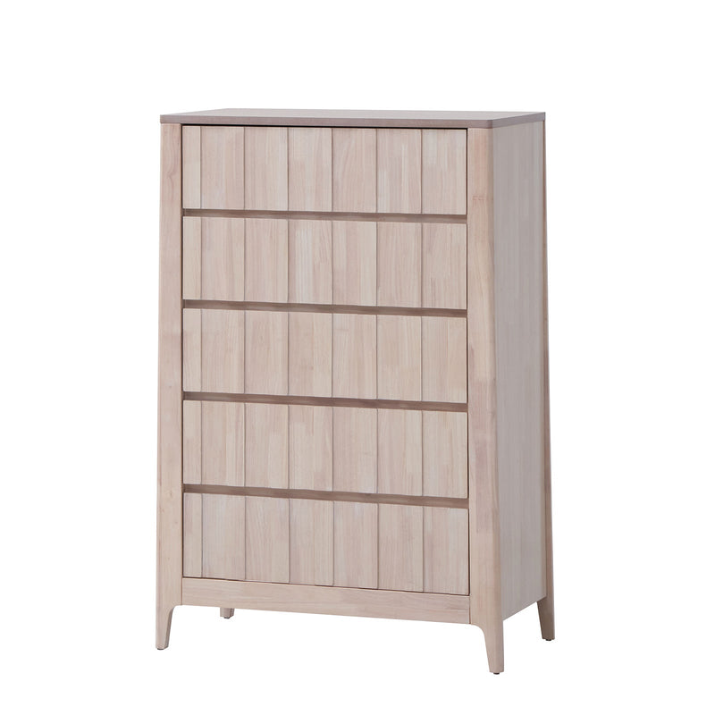 Gervais Whitewash 4 Piece Bedroom Set
