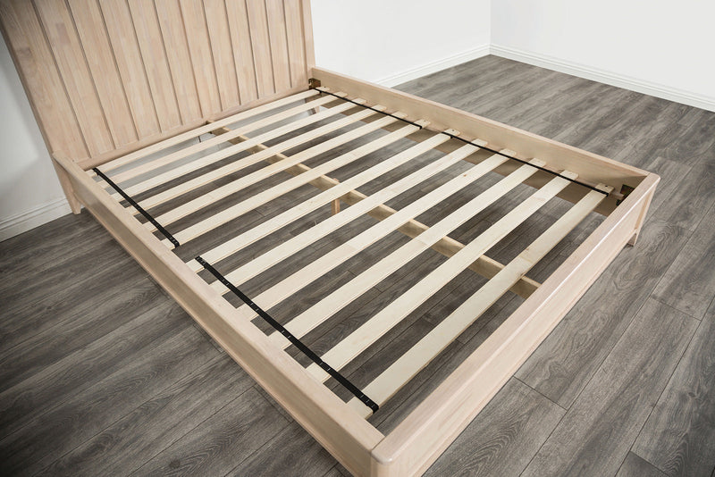 Gervais Whitewash Bed