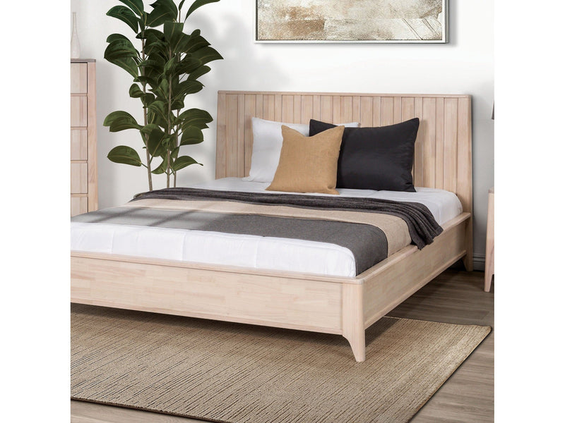 Gervais Whitewash Full Bed