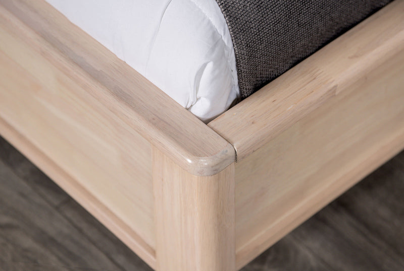 Gervais Whitewash Queen Bed