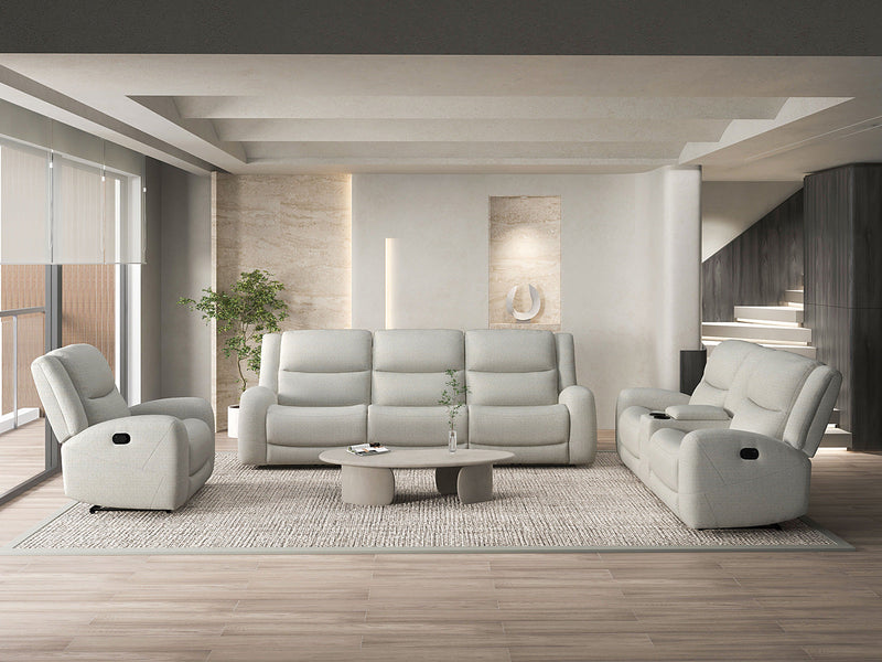 Giraldus Beige Recliner