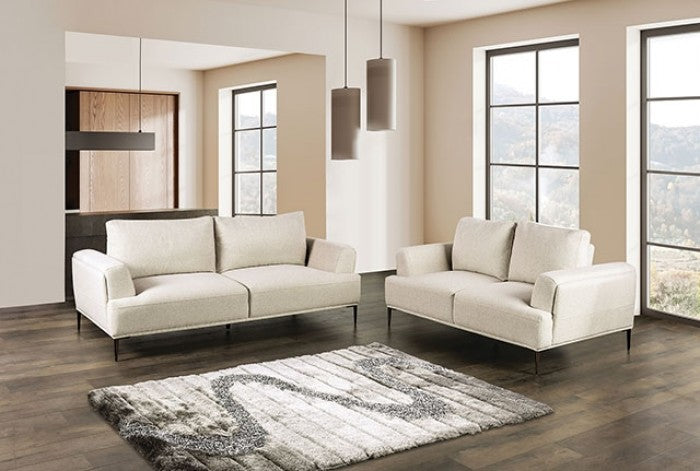 Gladbach Beige Loveseat