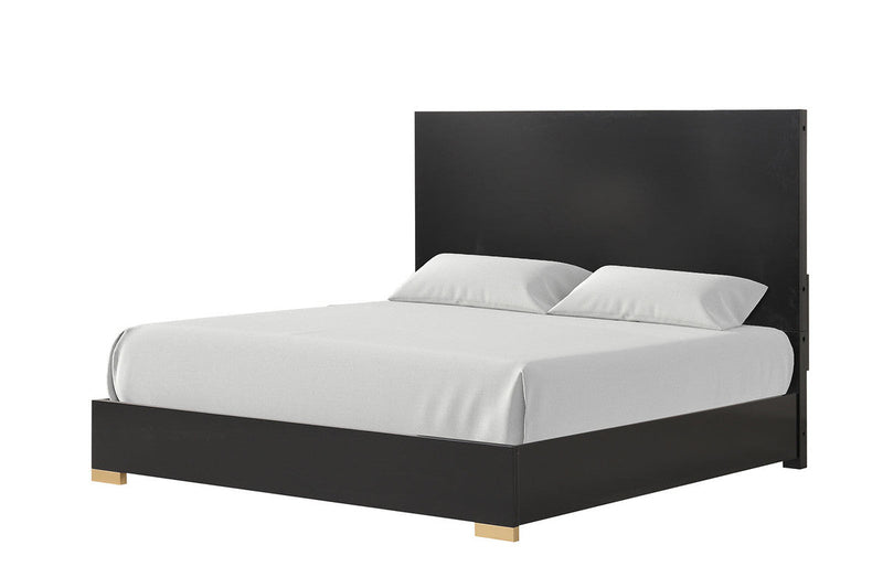 Goldsberg Black E.King Panel Bed
