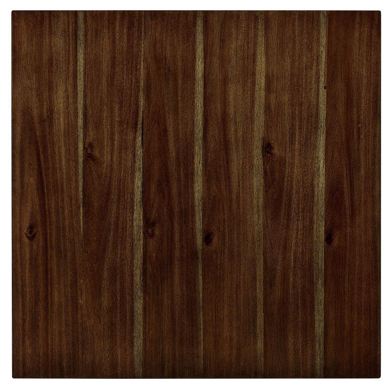Gracefield Walnut & Dark Brown 5pc Dining Room Set