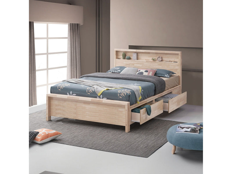 Grange Whitewash Full Bed