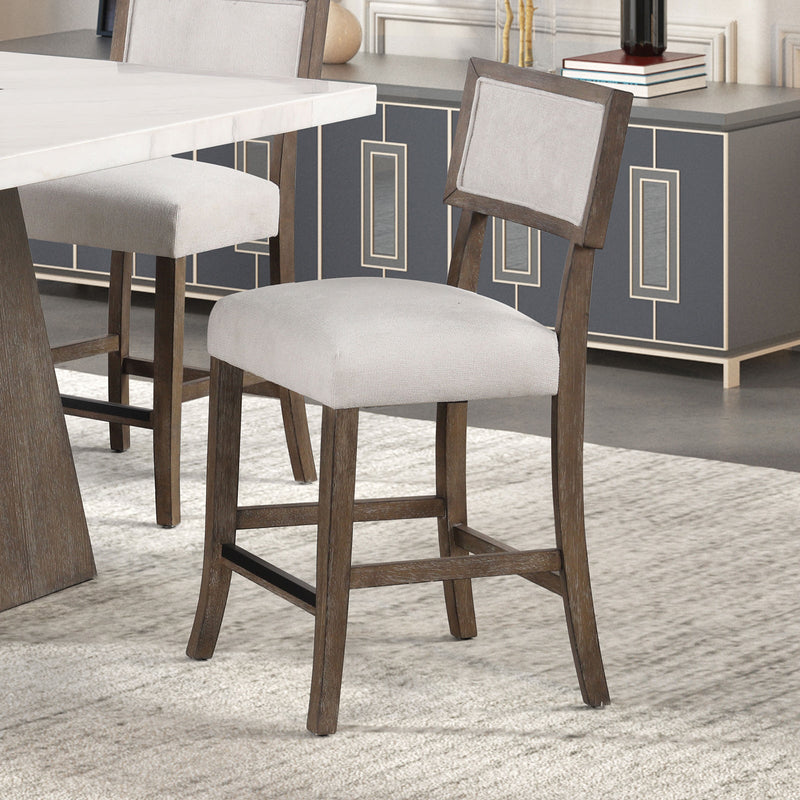 Grasten Dark Walnut 7 Piece Counter Height Set
