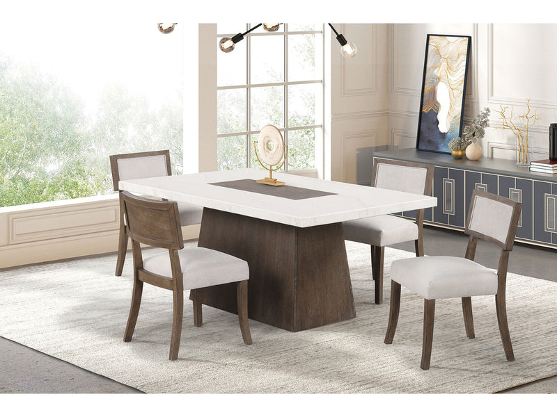 Grasten Dark Walnut Dining Table