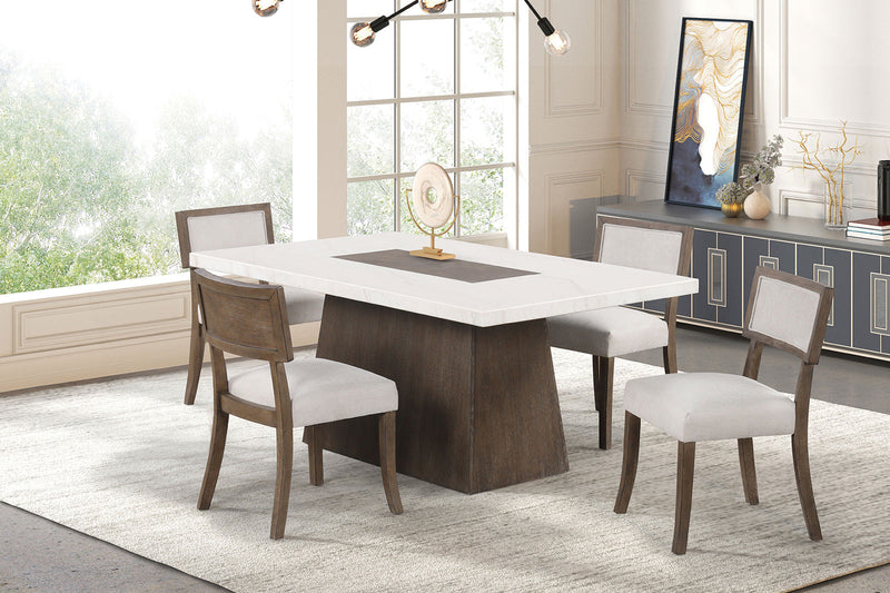 Grasten Dark Walnut Side Chair (Set of 2)