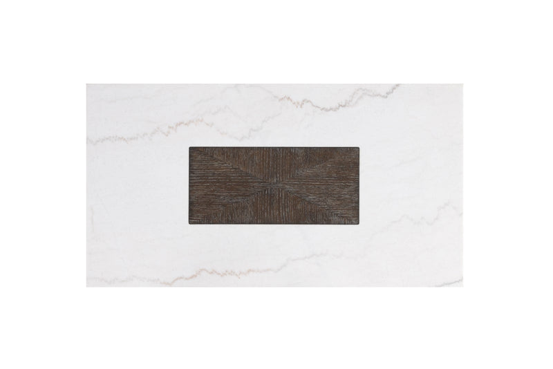 Grasten Dark Walnut/White Coffee Table