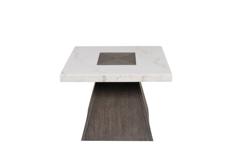 Grasten Dark Walnut/White Coffee Table