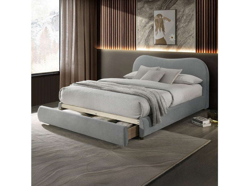 Grimsby Light Gray E. King Bed