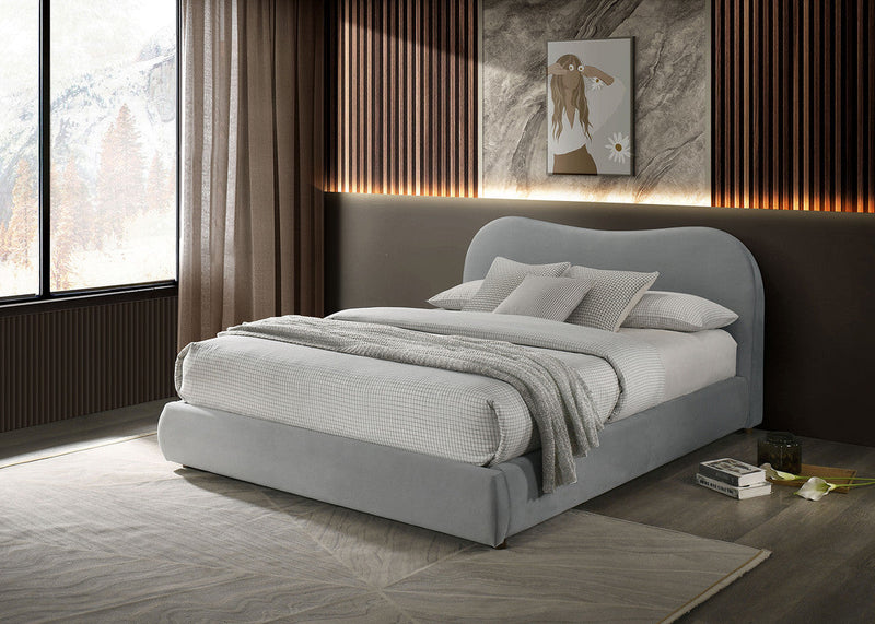 Grimsby Light Gray Queen Bed